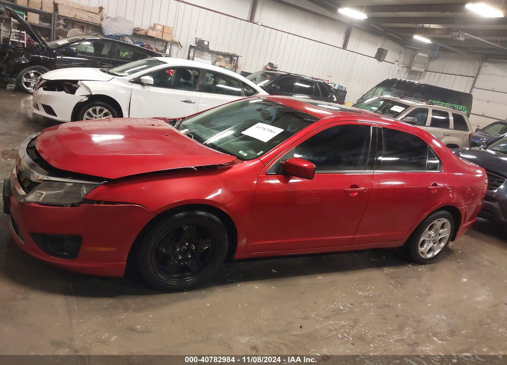 2010 FORD FUSION SE VIN: 3FAHP0HA5AR402857