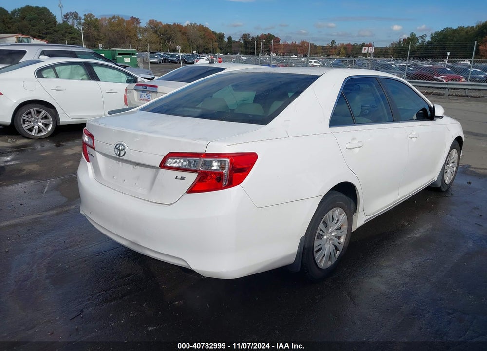 2012 TOYOTA CAMRY LE VIN: 4T4BF1FK3CR273292