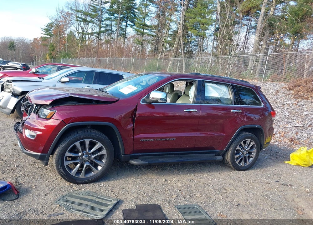 2018 JEEP GRAND CHEROKEE LIMITED 4X4 VIN: 1C4RJFBG3JC204163