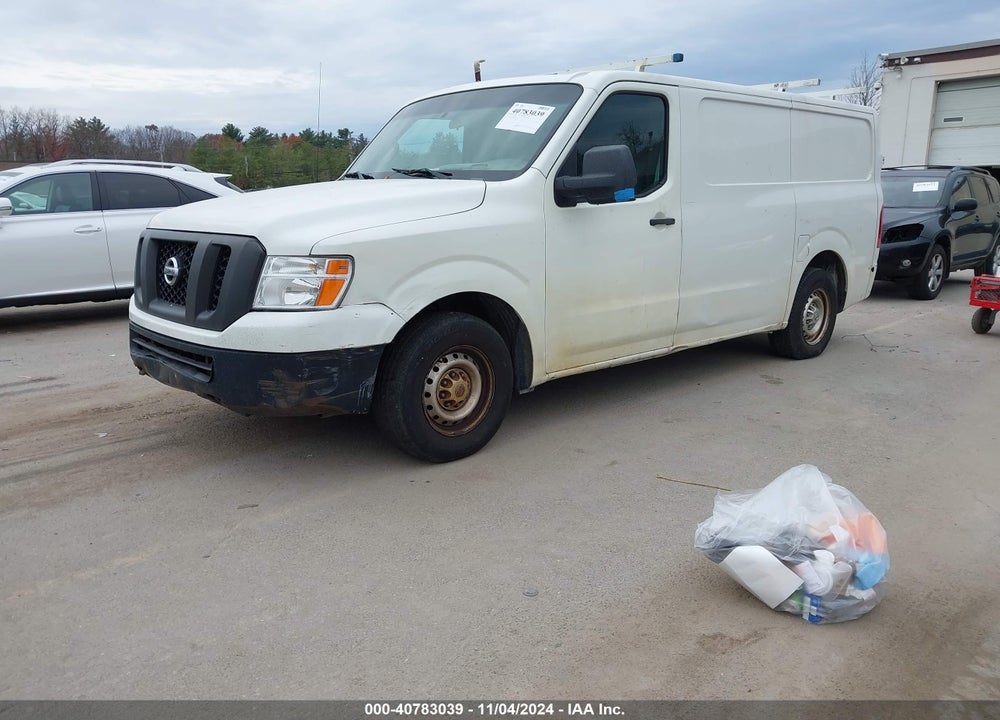 2015 NISSAN NV CARGO NV2500 HD S V6 VIN: 1N6BF0KX2FN808361