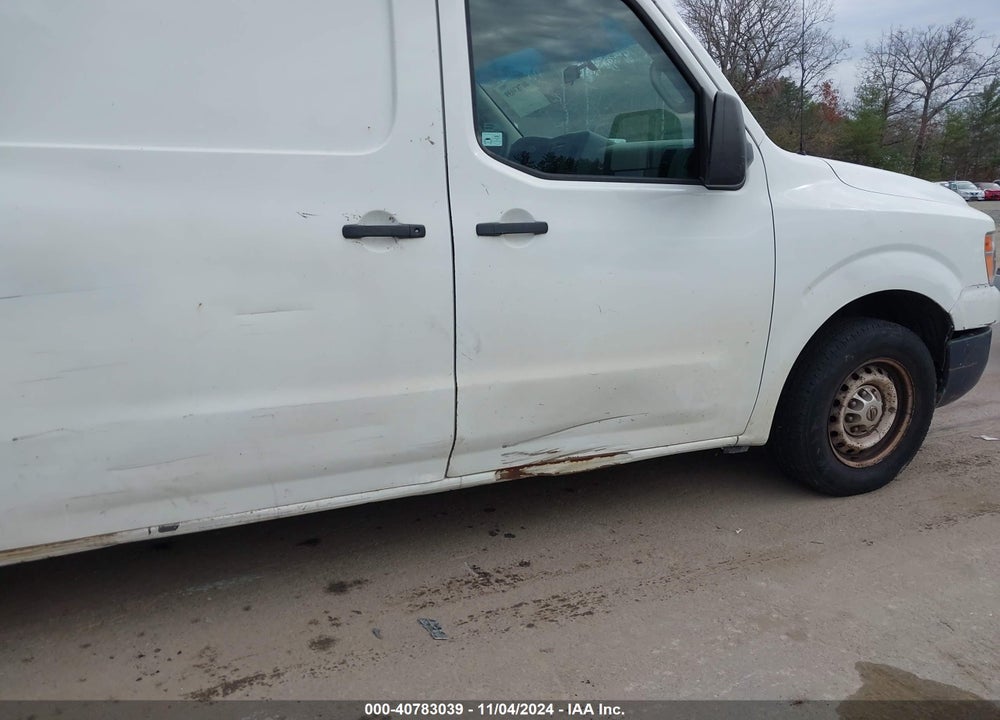 2015 NISSAN NV CARGO NV2500 HD S V6 VIN: 1N6BF0KX2FN808361