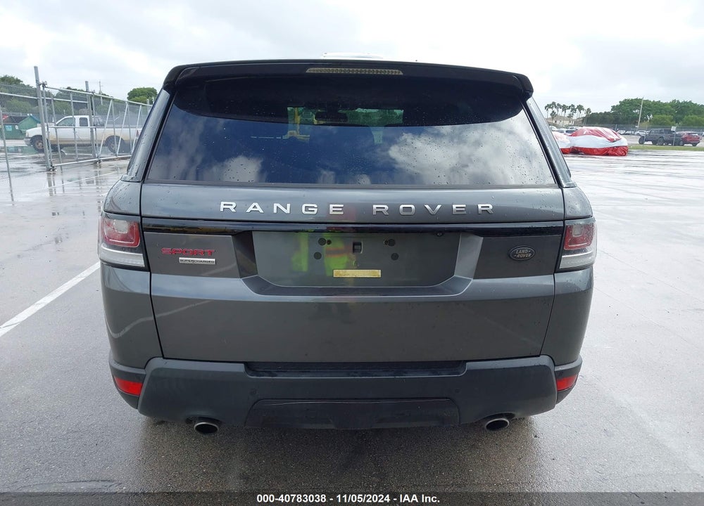 2014 LAND ROVER RANGE ROVER SPORT 5.0L V8 SUPERCHARGED VIN: SALWR2EFXEA306111