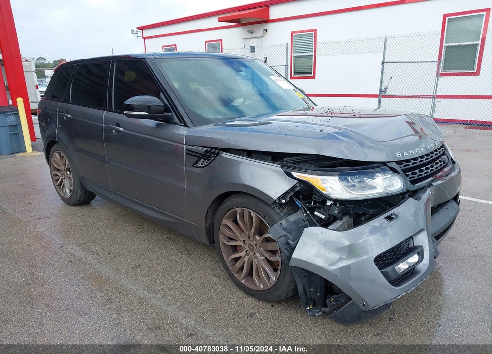 2014 LAND ROVER RANGE ROVER SPORT 5.0L V8 SUPERCHARGED VIN: SALWR2EFXEA306111