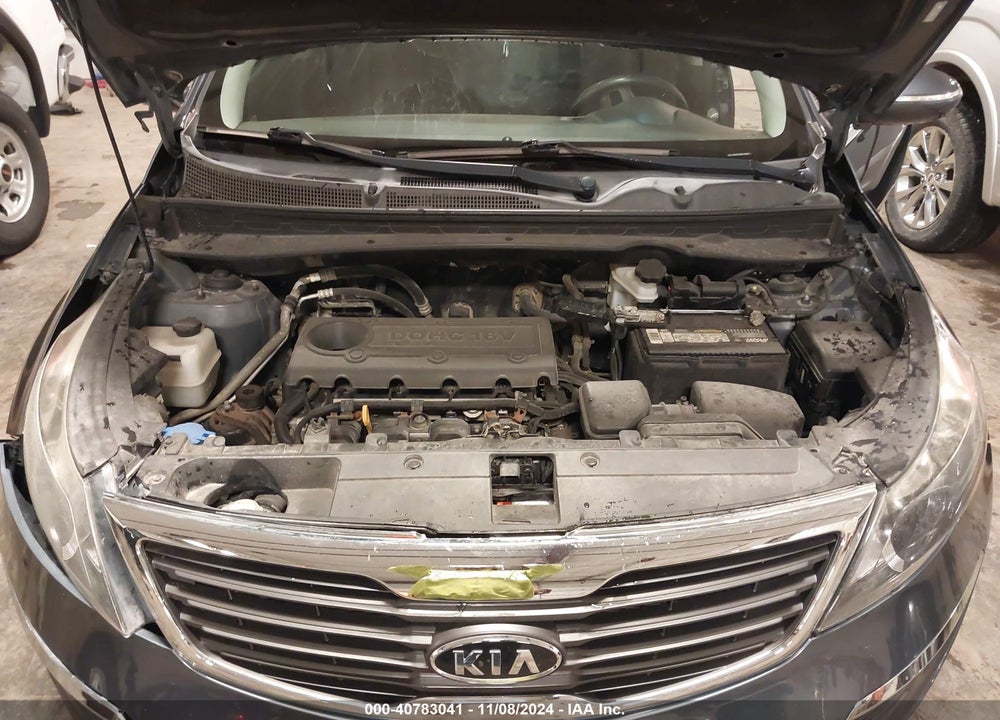 2011 KIA SPORTAGE LX VIN: KNDPBCA20B7034637