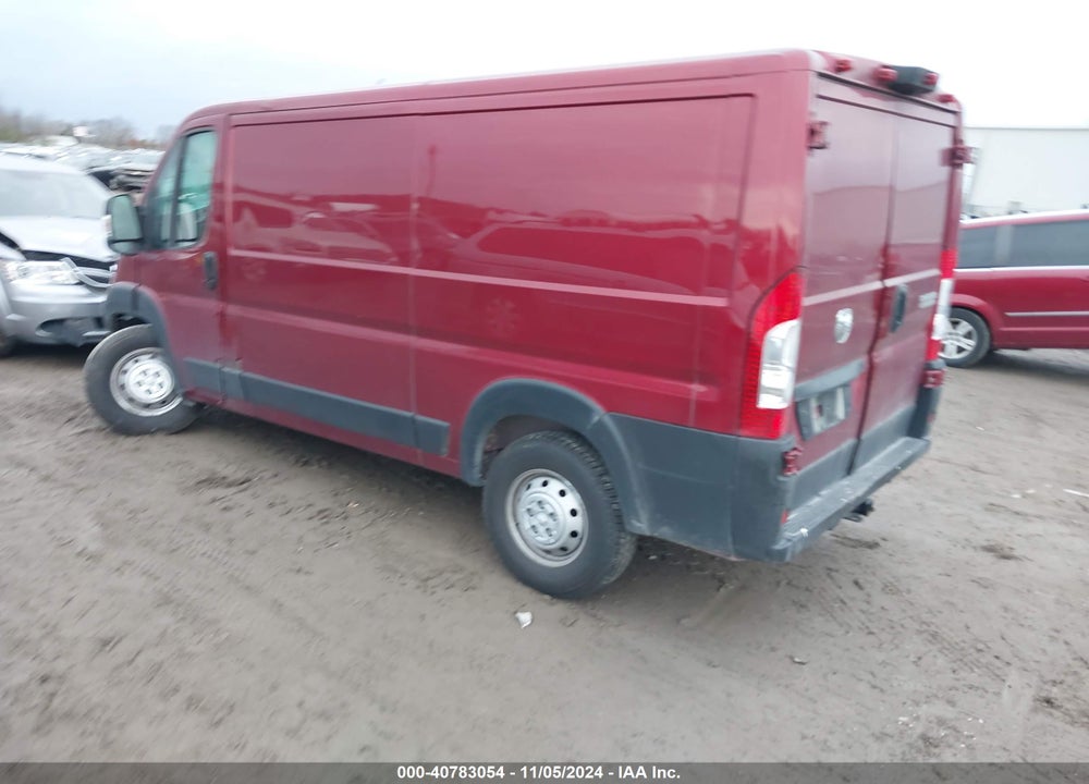 2023 RAM PROMASTER 2500 136 WB VIN: 3C6LRVVG1PE529715