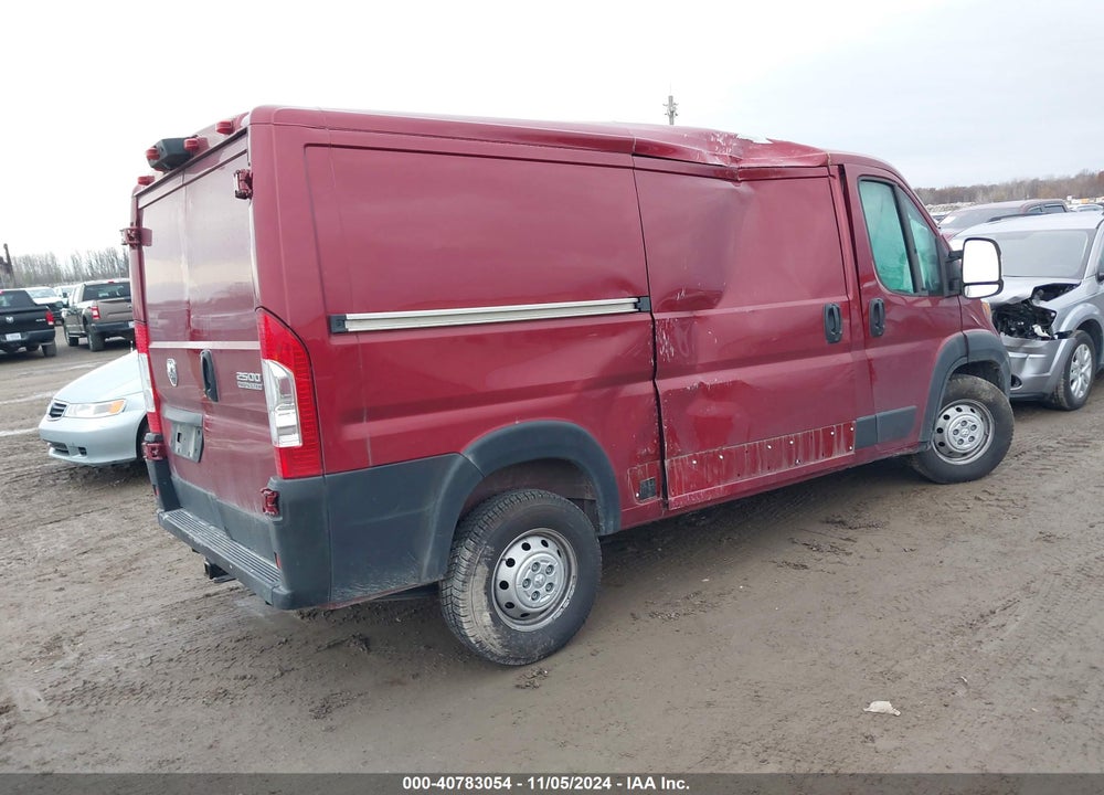 2023 RAM PROMASTER 2500 136 WB VIN: 3C6LRVVG1PE529715