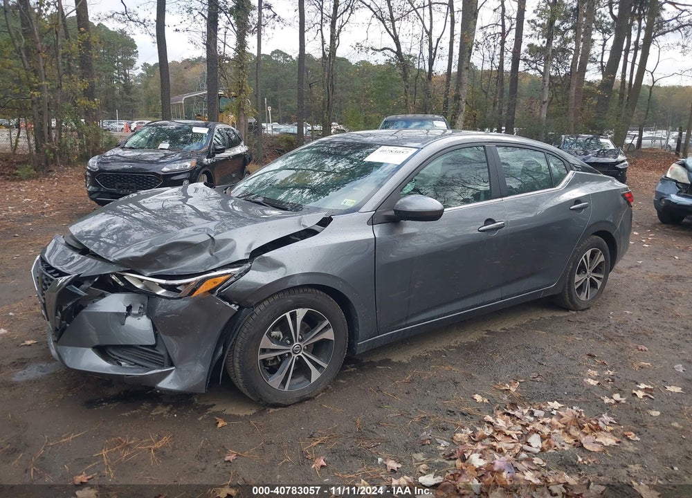 2022 NISSAN SENTRA VIN: 3N1AB8CV8NY313205