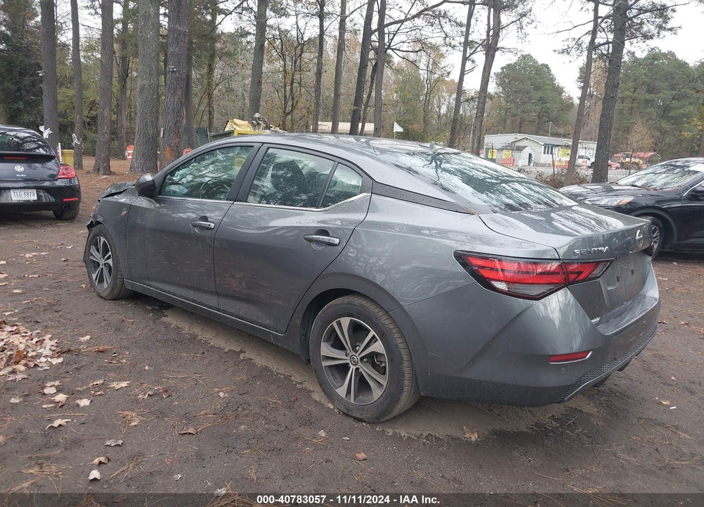 2022 NISSAN SENTRA VIN: 3N1AB8CV8NY313205