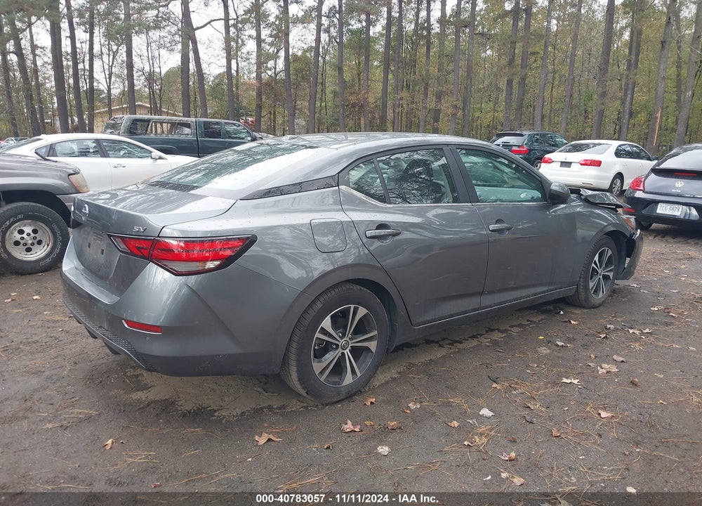 2022 NISSAN SENTRA VIN: 3N1AB8CV8NY313205