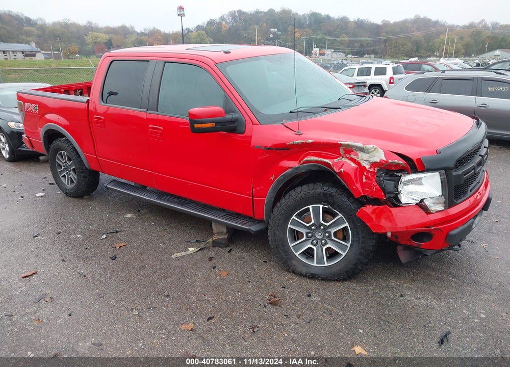 2011 FORD F-150 FX4 VIN: 1FTFW1EFXBFB10310