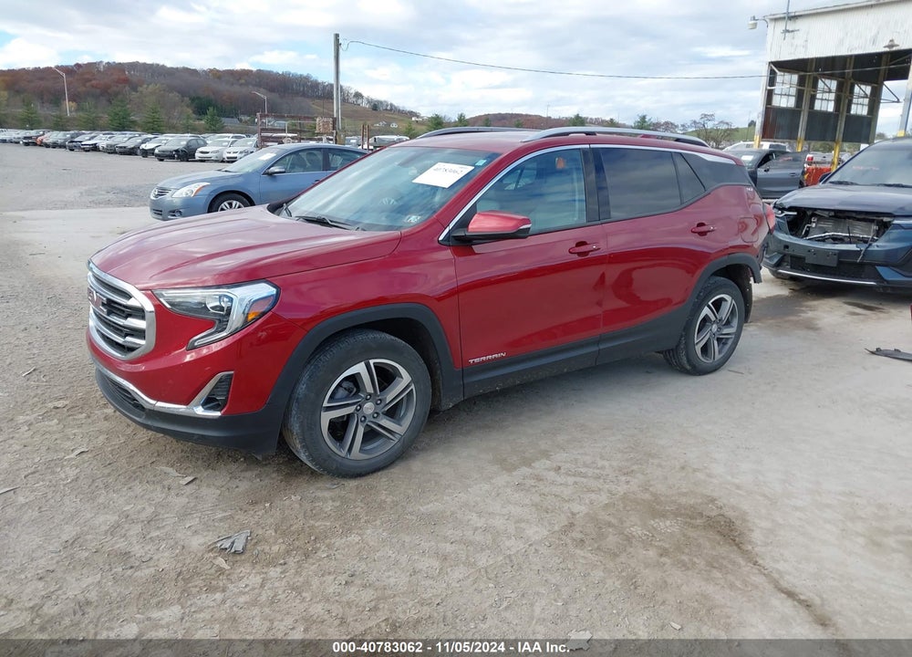 2019 GMC TERRAIN SLT VIN: 3GKALVEV0KL330101