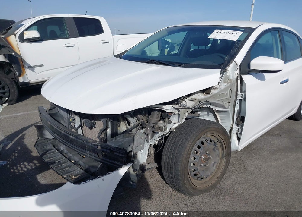 2016 NISSAN SENTRA S VIN: 3N1AB7AP3GY229147