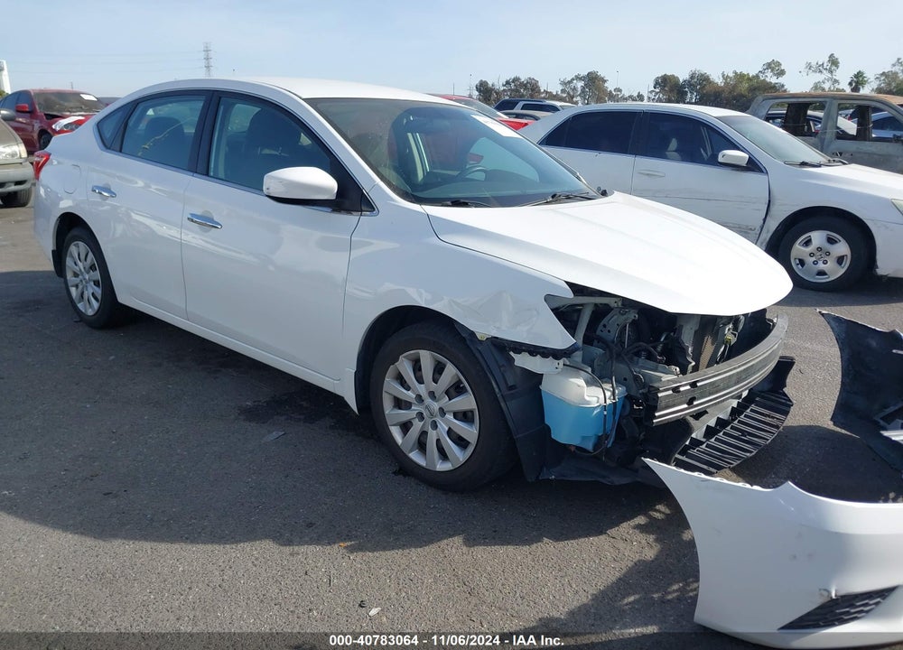 2016 NISSAN SENTRA S VIN: 3N1AB7AP3GY229147