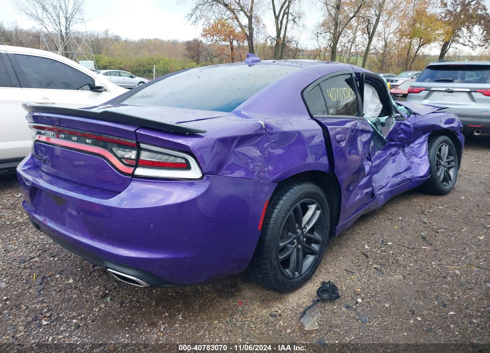 2019 DODGE CHARGER SXT AWD VIN: 2C3CDXJG4KH743396