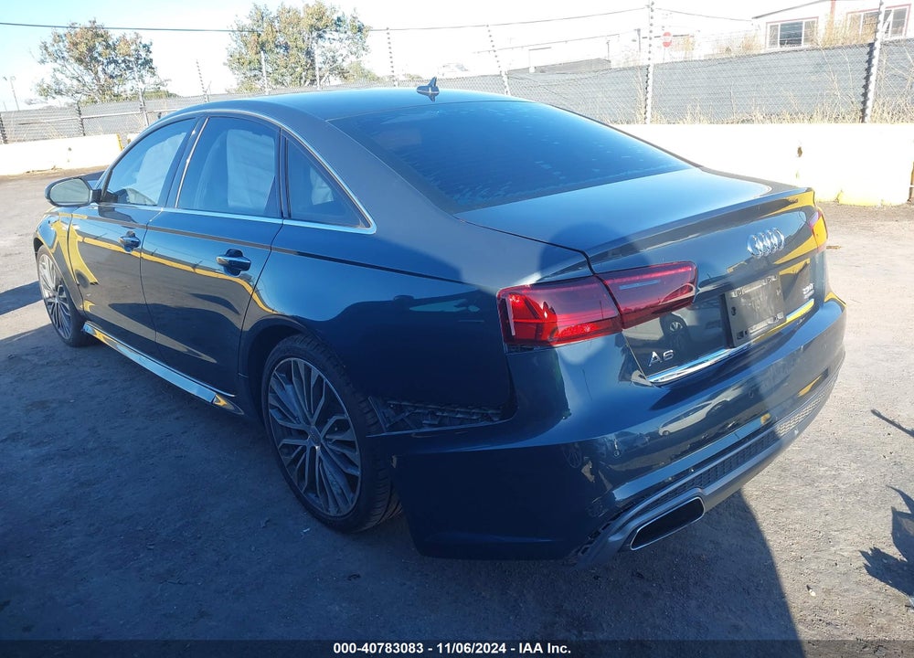 2016 AUDI A6 2.0T PREMIUM PLUS VIN: WAUGFAFCXGN121813