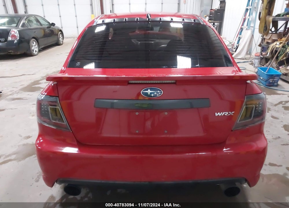 2009 SUBARU IMPREZA WRX VIN: JF1GE76679G508092