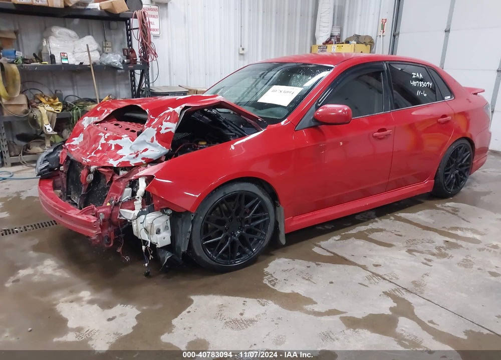 2009 SUBARU IMPREZA WRX VIN: JF1GE76679G508092