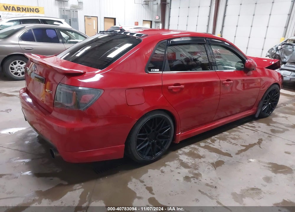 2009 SUBARU IMPREZA WRX VIN: JF1GE76679G508092