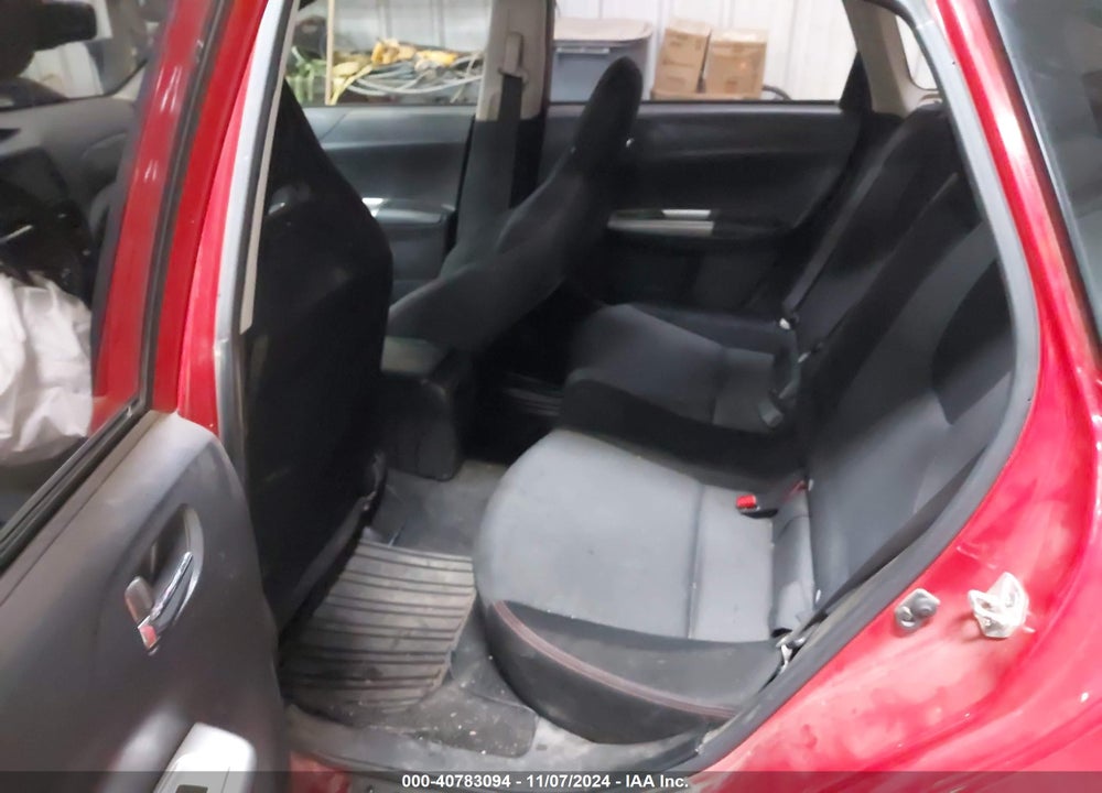 2009 SUBARU IMPREZA WRX VIN: JF1GE76679G508092