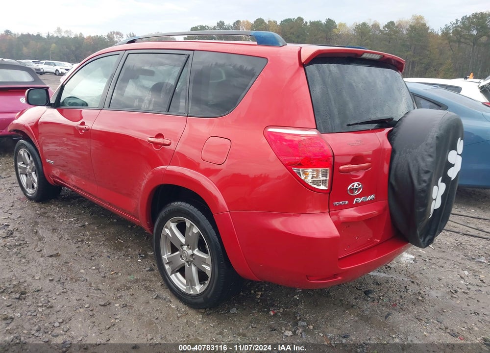 2008 TOYOTA RAV4 SPORT V6 VIN: JTMBK32V585060609