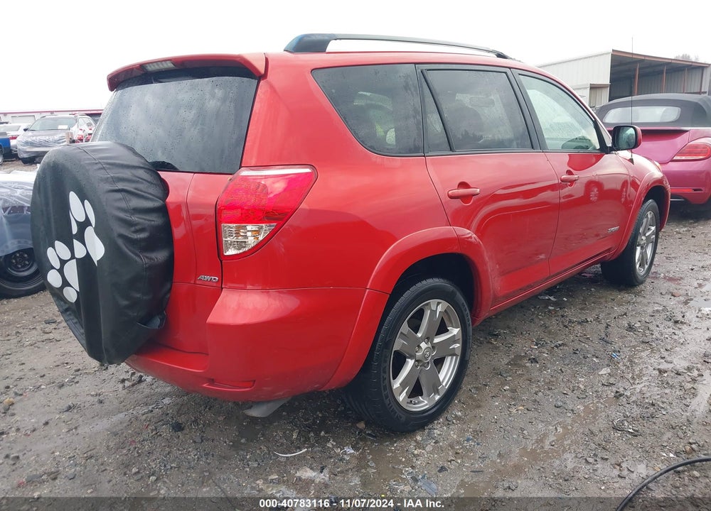 2008 TOYOTA RAV4 SPORT V6 VIN: JTMBK32V585060609