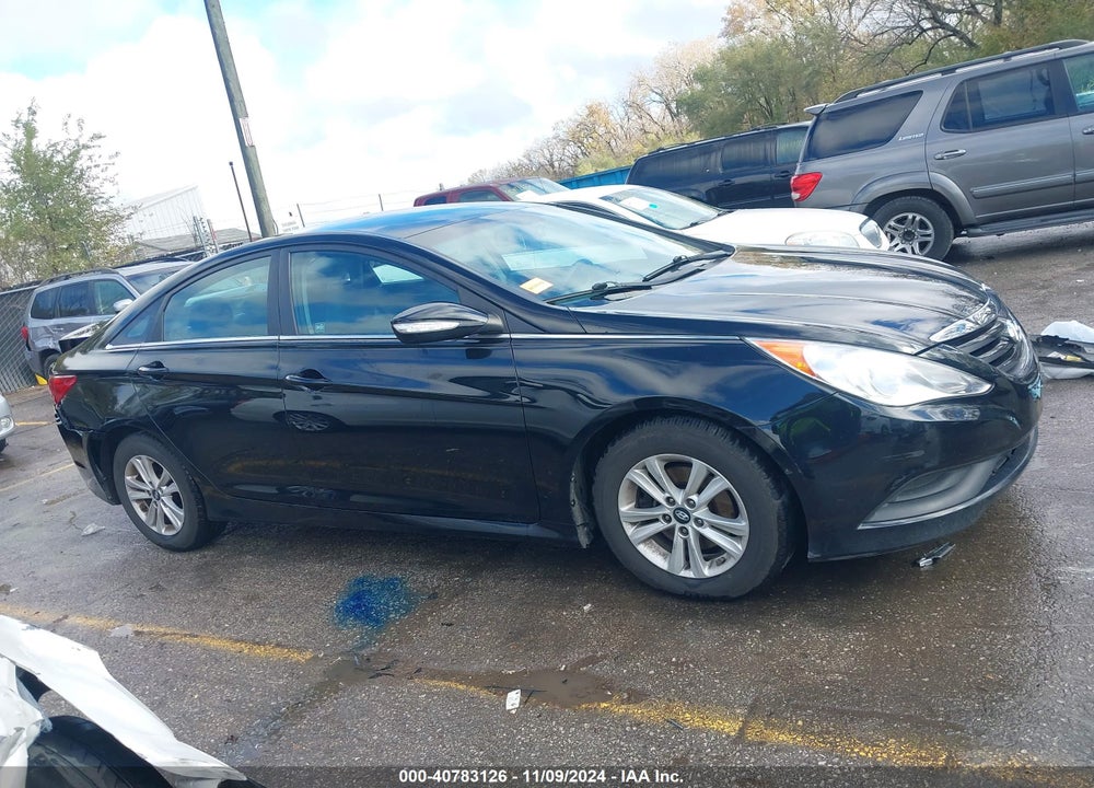 2014 HYUNDAI SONATA GLS VIN: 5NPEB4AC5EH835943