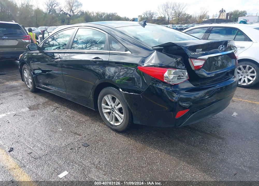 2014 HYUNDAI SONATA GLS VIN: 5NPEB4AC5EH835943