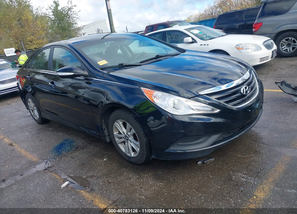 2014 HYUNDAI SONATA GLS VIN: 5NPEB4AC5EH835943
