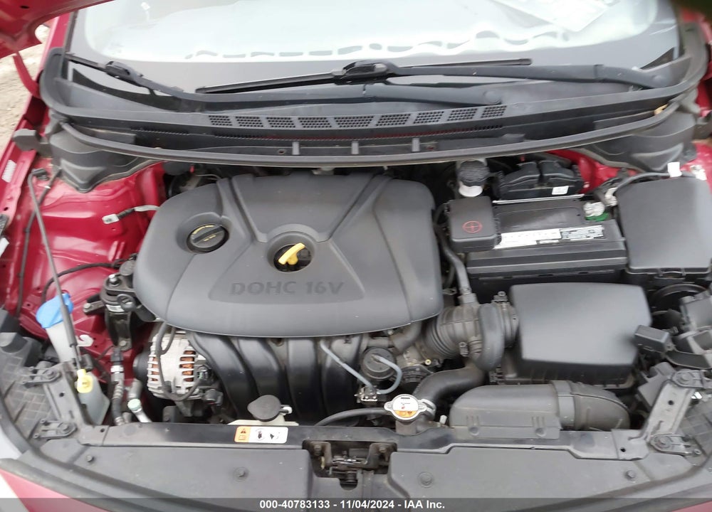 2016 KIA FORTE LX VIN: KNAFK4A64G5574982