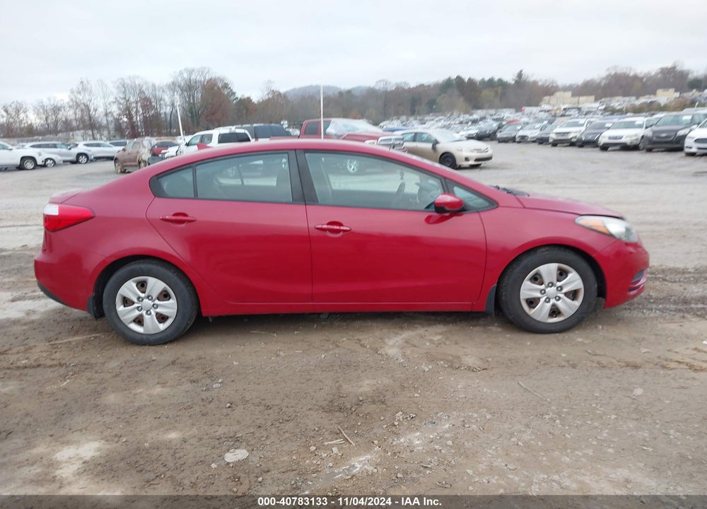 2016 KIA FORTE LX VIN: KNAFK4A64G5574982