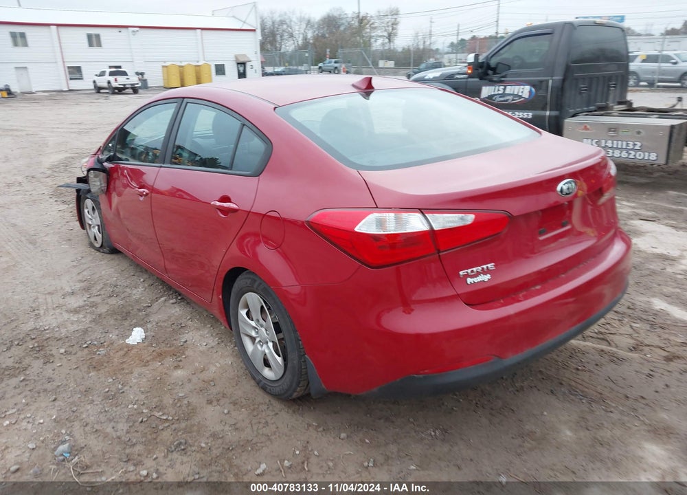 2016 KIA FORTE LX VIN: KNAFK4A64G5574982