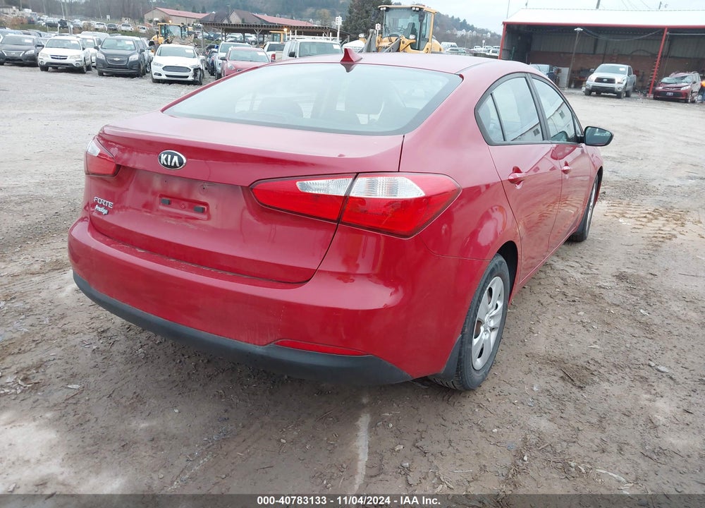 2016 KIA FORTE LX VIN: KNAFK4A64G5574982