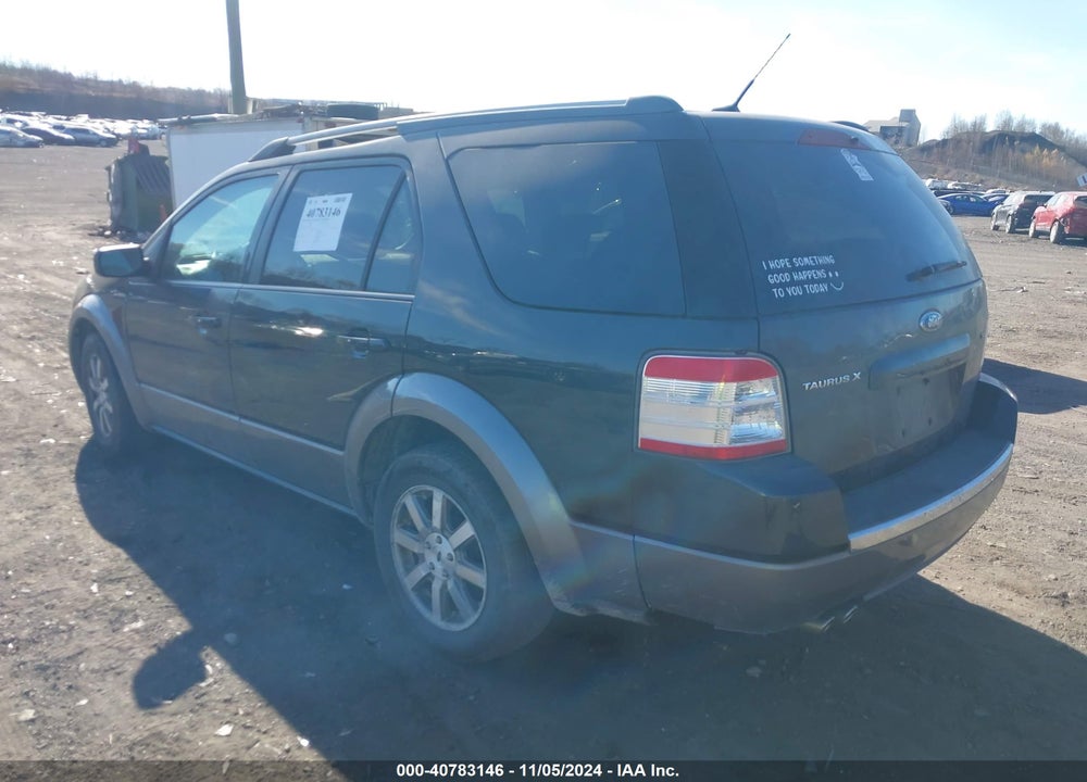 2008 FORD TAURUS X SEL VIN: 1FMDK02W38GA26457