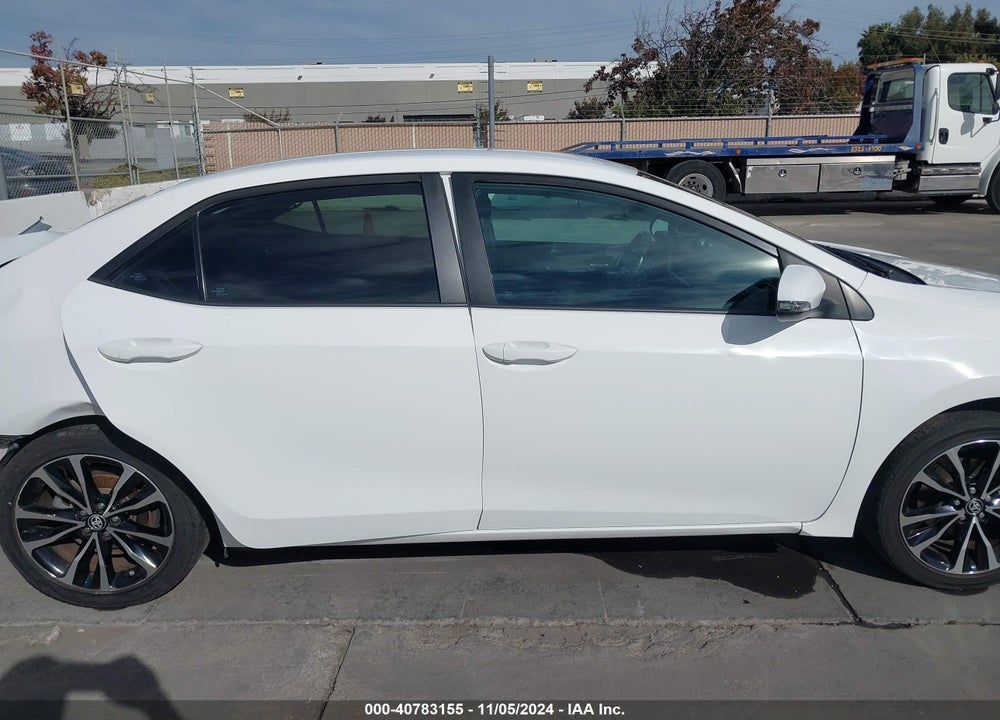 2018 TOYOTA COROLLA SE VIN: 2T1BURHE3JC034734