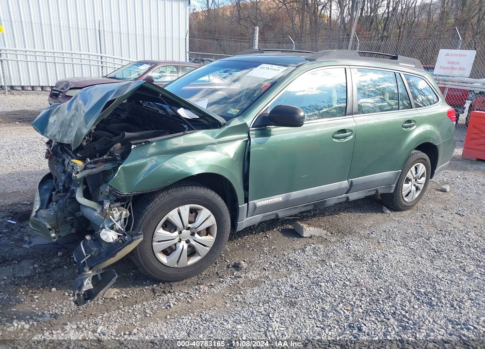 2010 SUBARU OUTBACK 2.5I VIN: 4S4BRCAC9A3366723