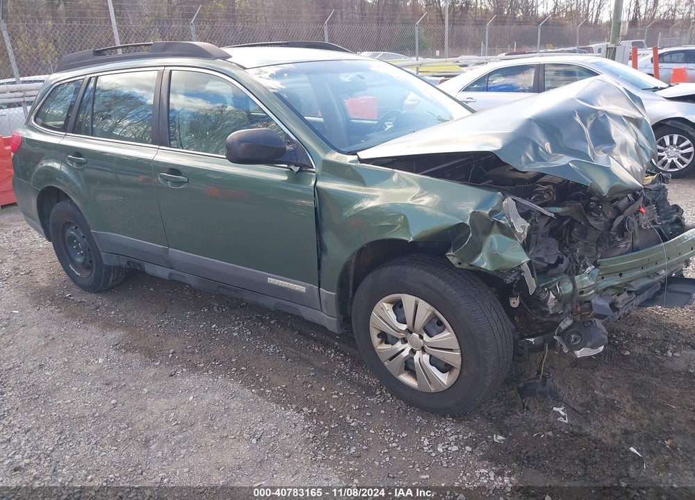 2010 SUBARU OUTBACK 2.5I VIN: 4S4BRCAC9A3366723