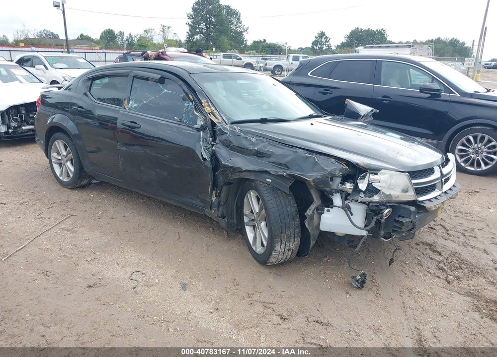2011 DODGE AVENGER MAINSTREET VIN: 1B3BD1FG3BN506792