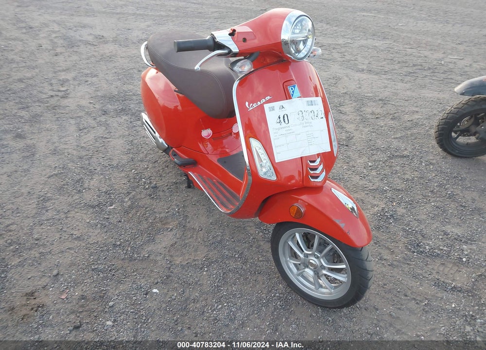2022 VESPA PRIMAVERA/SPRINT 150 VIN: ZAPM818G7N5907063