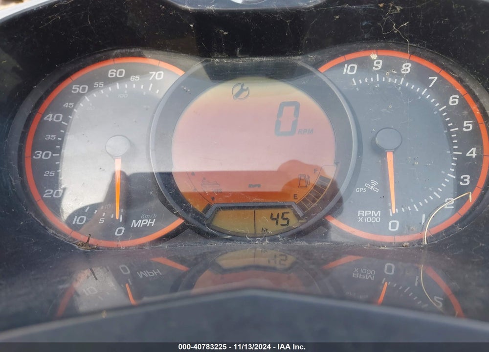 2013 SEA DOO RXT-300 VIN: YDV37593D313