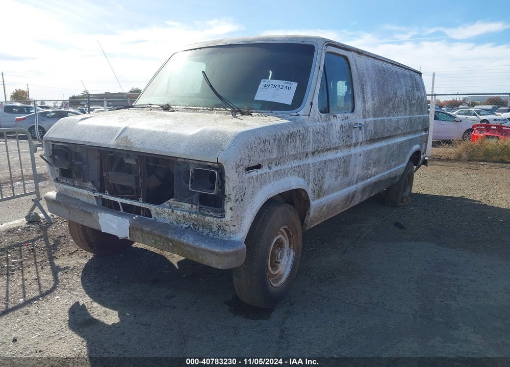 1987 FORD ECONOLINE E250 VAN VIN: 1FTEE24Y9HHB87657