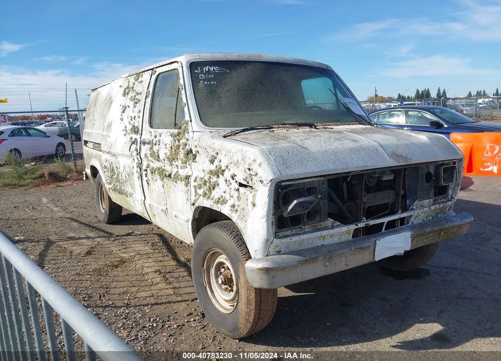 1987 FORD ECONOLINE E250 VAN VIN: 1FTEE24Y9HHB87657
