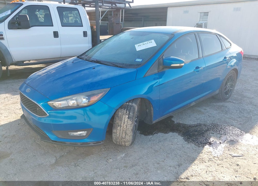 2016 FORD FOCUS SE VIN: 1FADP3F22GL386748