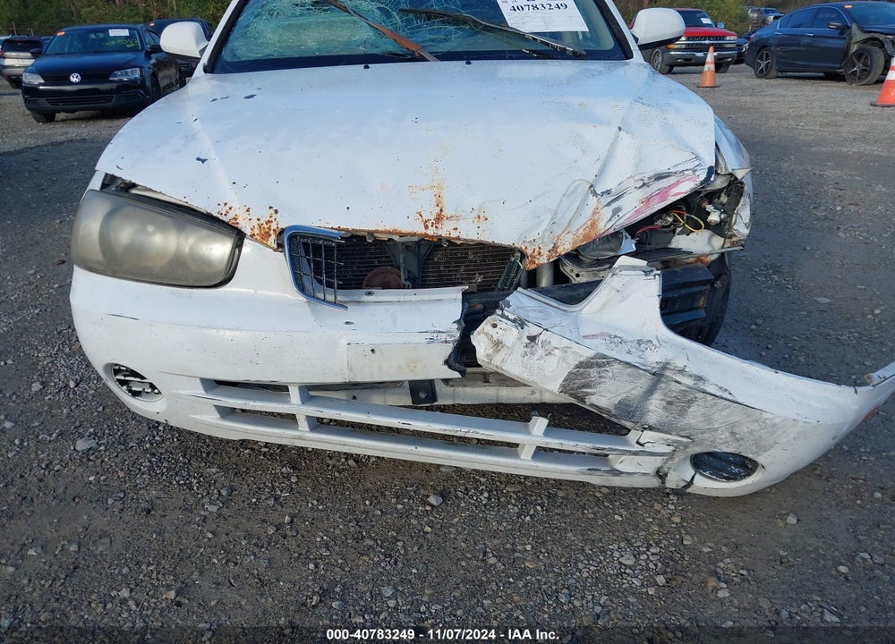 2001 HYUNDAI ELANTRA GLS VIN: KMHDN45D41U127183