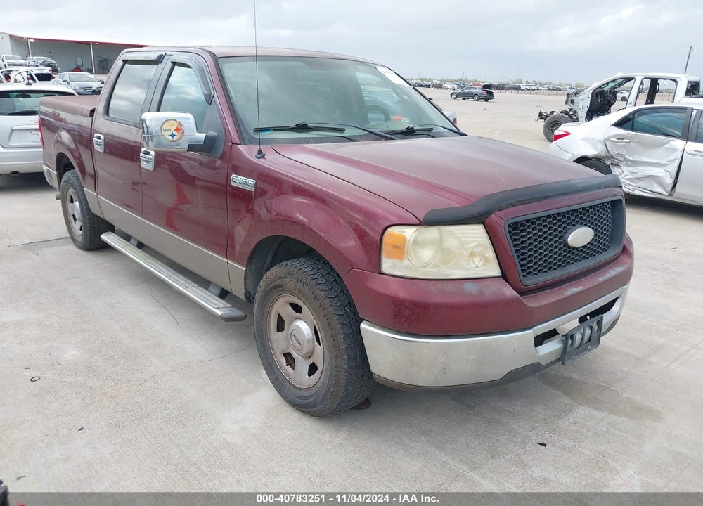 2006 FORD F-150 XLT VIN: 1FTRW12W86FB41031