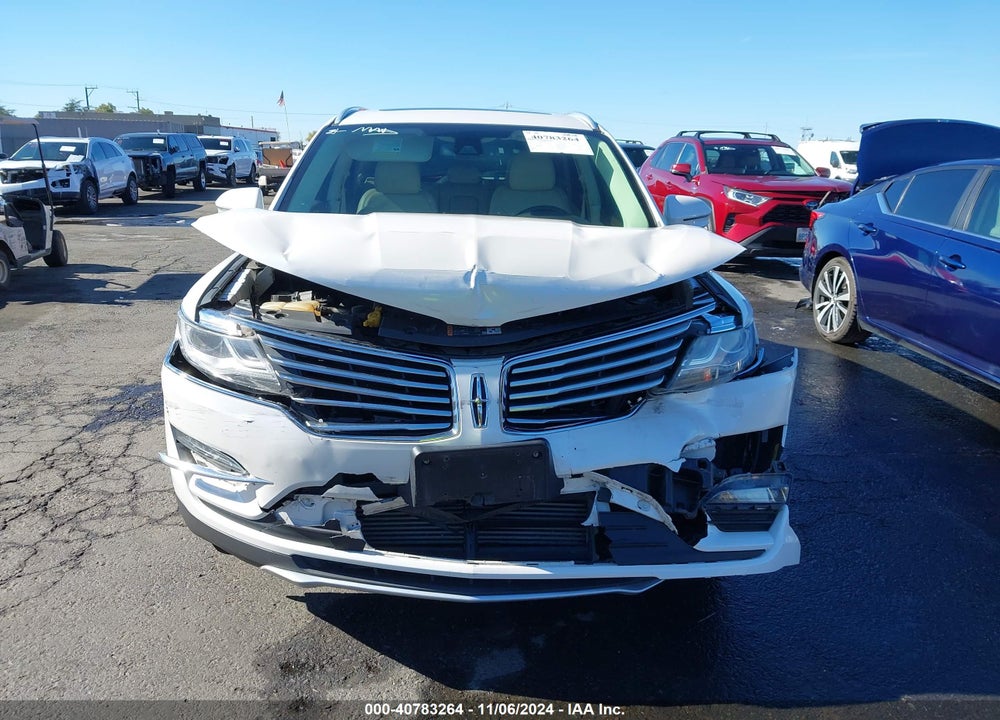 2015 LINCOLN MKC VIN: 5LMTJ2AH2FUJ41687