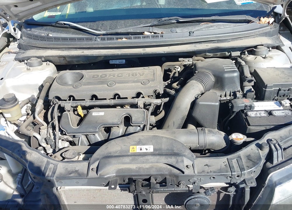 2013 KIA FORTE EX VIN: KNAFU4A2XD5741199