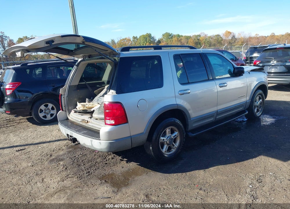 2002 FORD EXPLORER XLT VIN: 1FMDU73E12UC78340