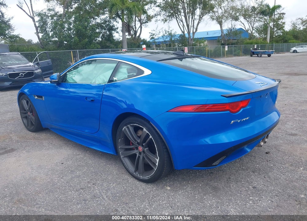 2017 JAGUAR F-TYPE S/S BRITISH DESIGN EDITION VIN: SAJWJ6BV3H8K39026