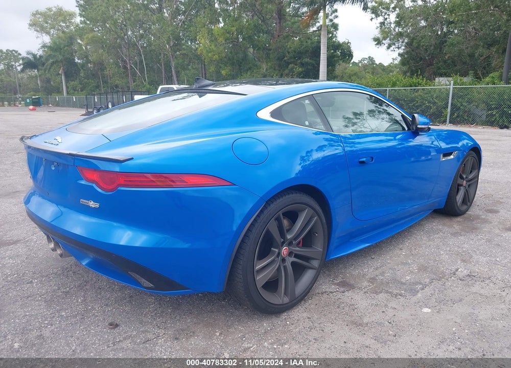 2017 JAGUAR F-TYPE S/S BRITISH DESIGN EDITION VIN: SAJWJ6BV3H8K39026