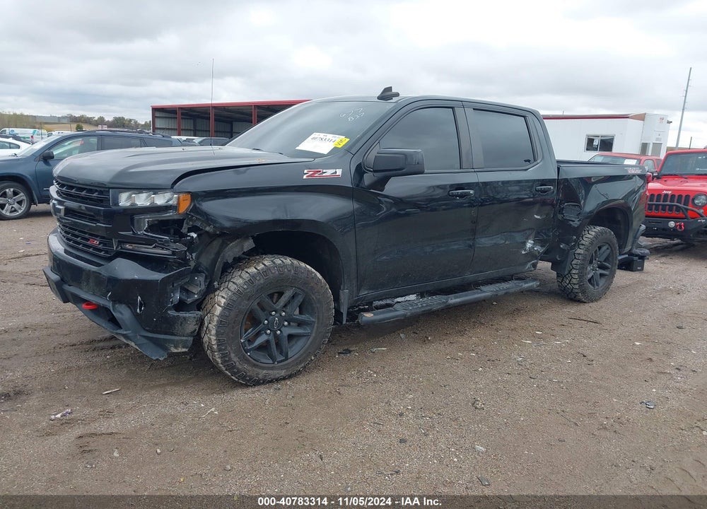 2019 CHEVROLET SILVERADO 1500 LT TRAIL BOSS VIN: 3GCPYFED0KG224258